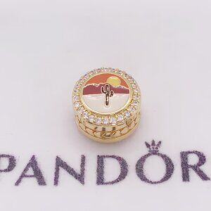Pandora Arizona Flag pendant Gold-Plated